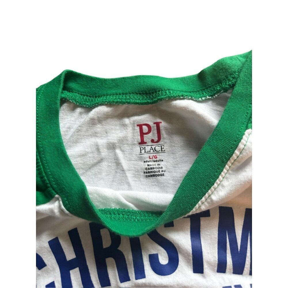 PJ Place Christmas Gnome White & Green Shirt - Picture 5 of 7